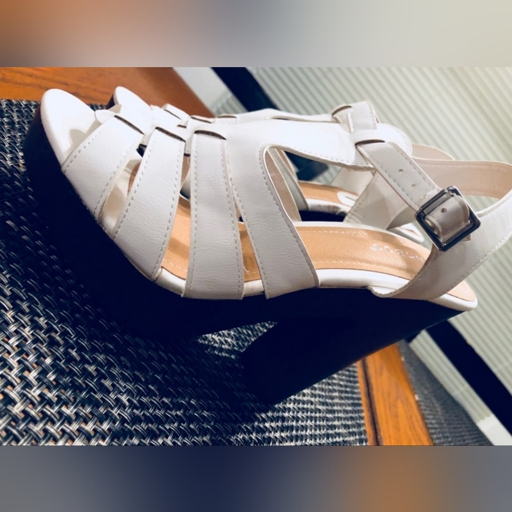 Bamboo Platform sandal